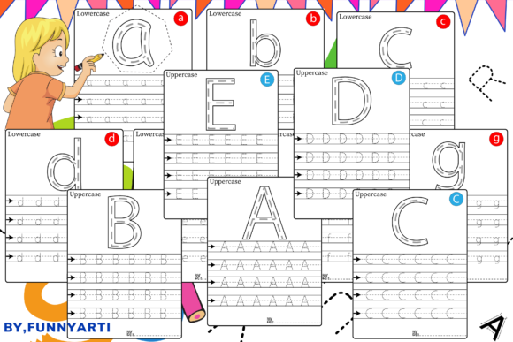 Download Letters Tracing Alphabet Worksheets - Premium Resources