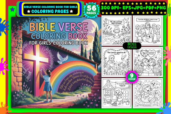 Download Bible Verse Coloring Book for Girls - Bible verse coloring book Collection