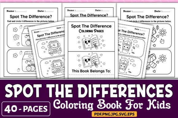 Download Spot the Differences Book for Kids - Spot the differences book for kids Collection