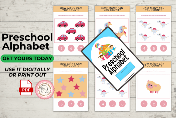 Download Preschool Alphabet Workbook PDF - School alphabet workbook Collection