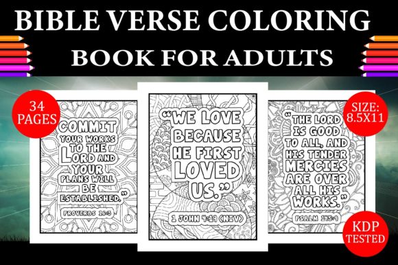 Download Bible Verse Coloring Book for Adults V.2 - Bible verse coloring book Collection